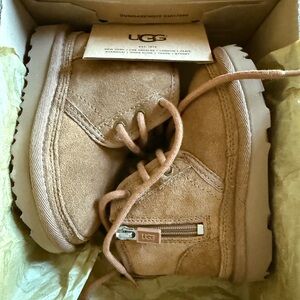 UGG Toddler Size 7 Neumel II Treadlite Chestnut Boots NIB